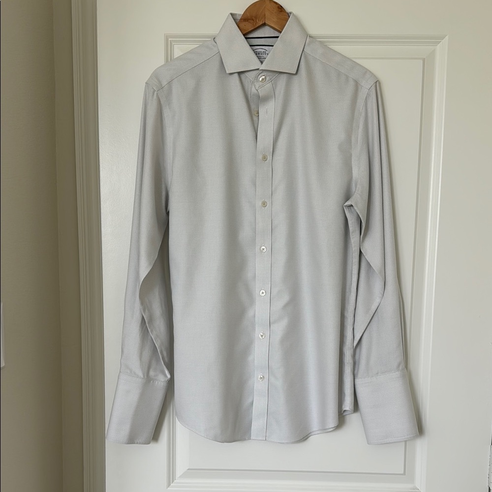 Men's Classic White Dress Shirt